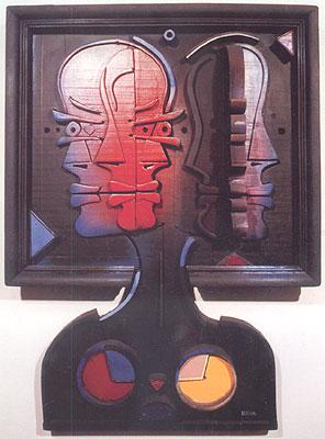 Portrait of Mother, by Daut Berisha