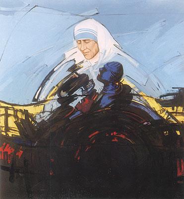 Mother Theresa, by Haki Xhakli