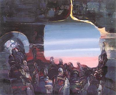 Glorifying Light on Eternity River, by Muhamet Shala