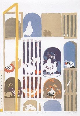 Doves, by Fevzi Tufek�i