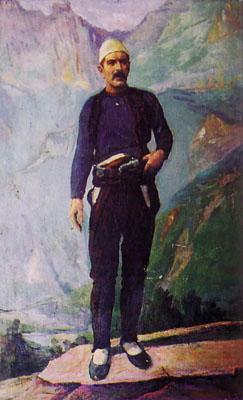Isa Boletini, by Qamil Grezda