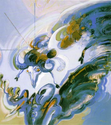 The Eagle and the Ram, by Esat Valla