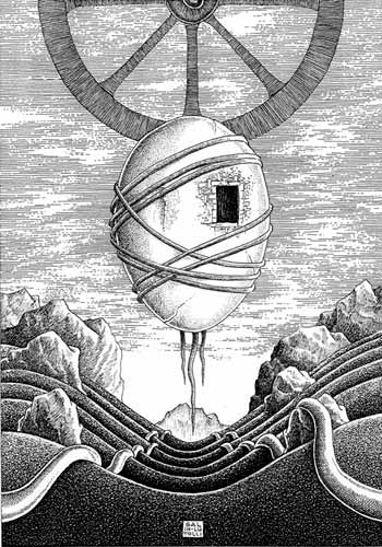 Portrait of the Endless Road, by Salih Lutolli