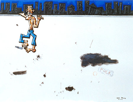 The Wall, by Toni Milaqi