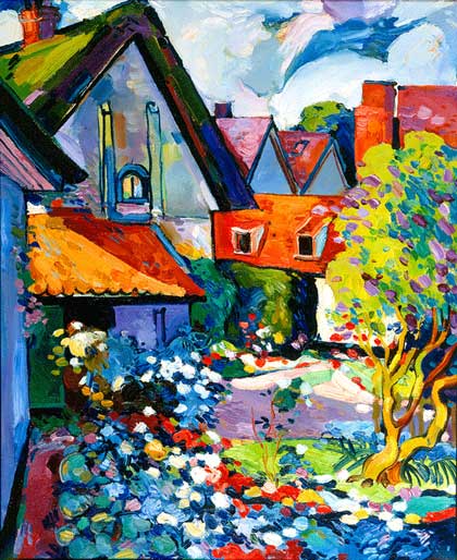 Spring Village, by Alush Shima