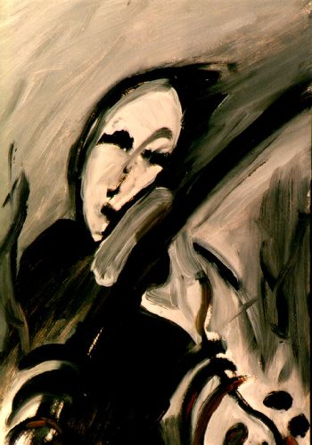 The Violinist, by Lendita Zeqiraj