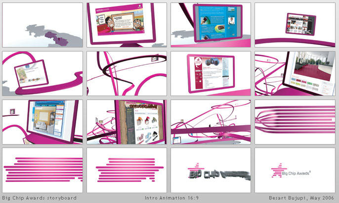 Big Chip Awards Animation, by Besart Bujupi