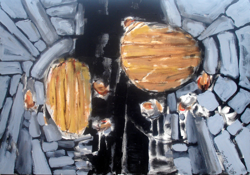 Bread and salt 1, by Burhan Ahmeti