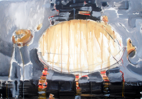 Bread and salt 5, by Burhan Ahmeti