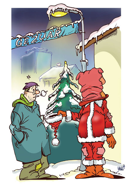 Santa-Claus, by Jeton Mikullovci