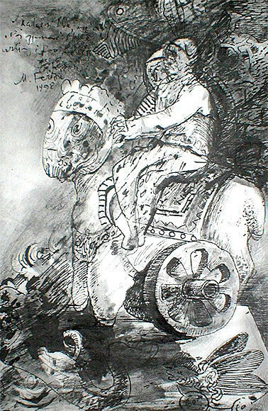 The Knight, by Mustafa Ferizi