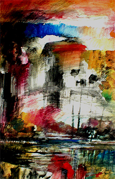 Disturbance 2, by Mustafa Ferizi