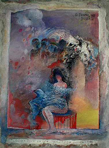 Zeus and Leta, by Mustafa Ferizi