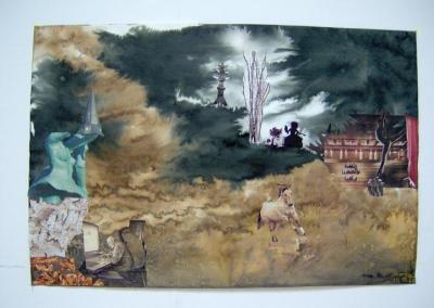 Nje enderr nga kujtimet\Een droom uit de herinneri, by Arta Hajdari