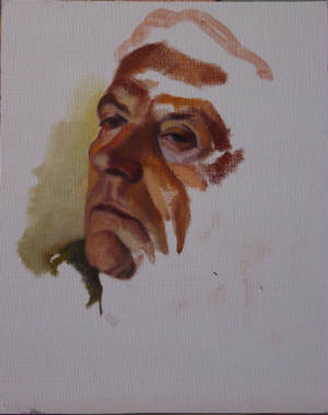 The Artist's Father, by Arta Dervishi-Cooper