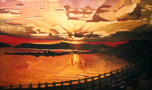 The lake of Skodra, by Kamuran Goranci