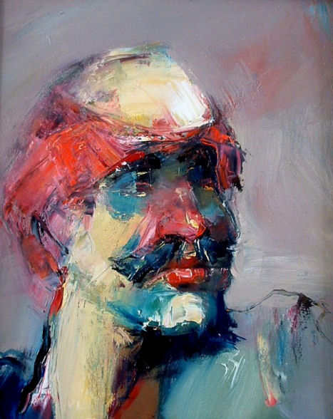 Albanian Portrait, by Shefqet Emini