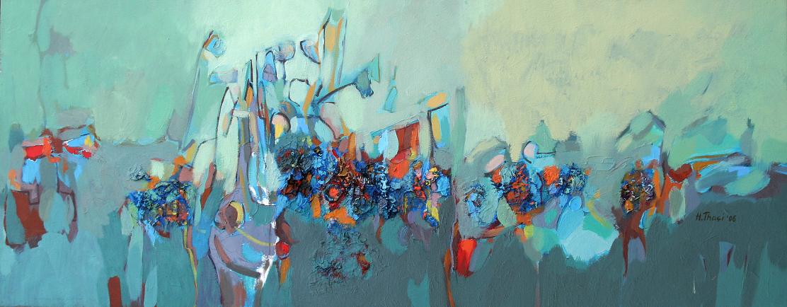 still life, by Hasan Thaqi