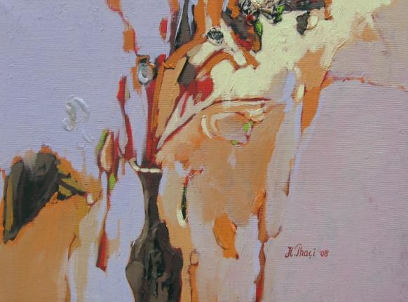 still life, by Hasan Thaqi