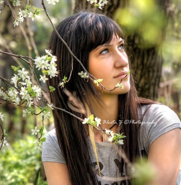 ..with Spring she came!, by Blerta Zab�rgja