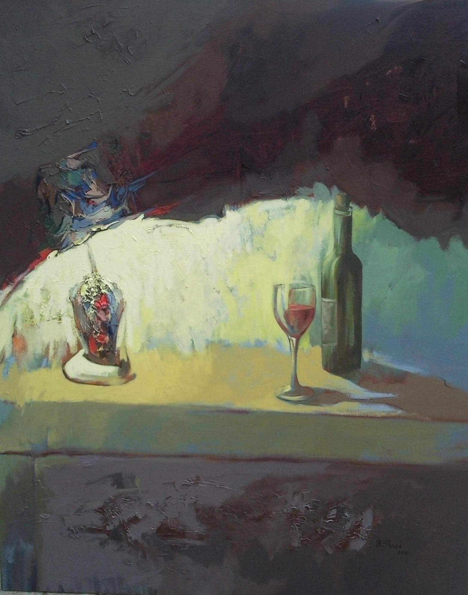 still life, by Hasan Thaqi