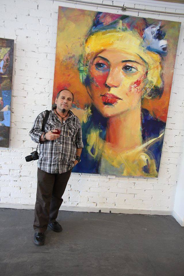 EXHIBITION IN ART GALLERY PENZA, RUSSIA, by Shefqet Emini