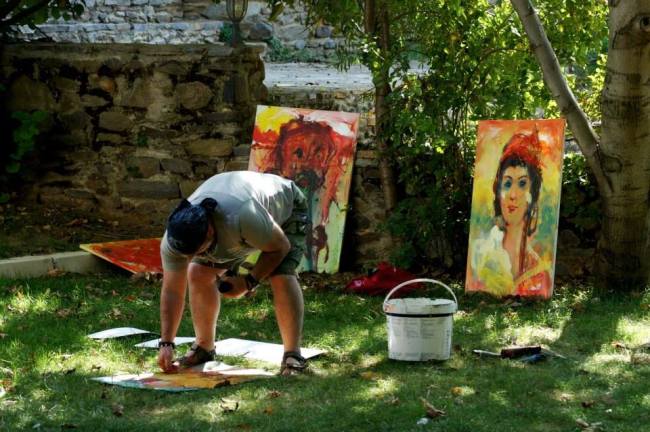 INTERNATIONAL ART SYMPOSIUM BIRGI, TURKEY, by Shefqet Emini