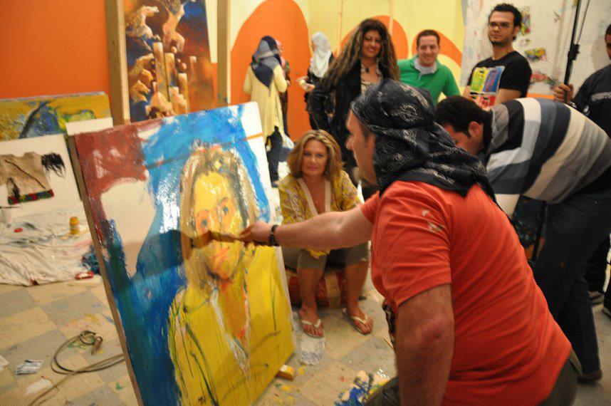 INTERNATIONAL ART SYMPOSIUM EGYPT, by Shefqet Emini