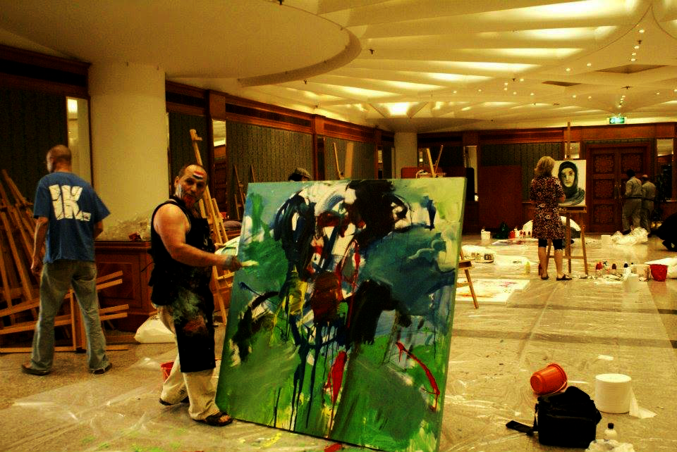 INTERNATIONAL ART SYMPOSIUM KUWAIT, by Shefqet Emini