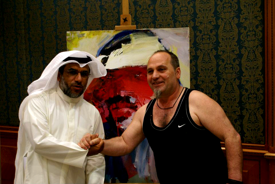 INTERNATIONAL ART SYMPOSIUM KUWAIT, by Shefqet Emini